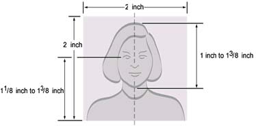 USCIS Photo: Head Position & Placement