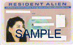 greencard front